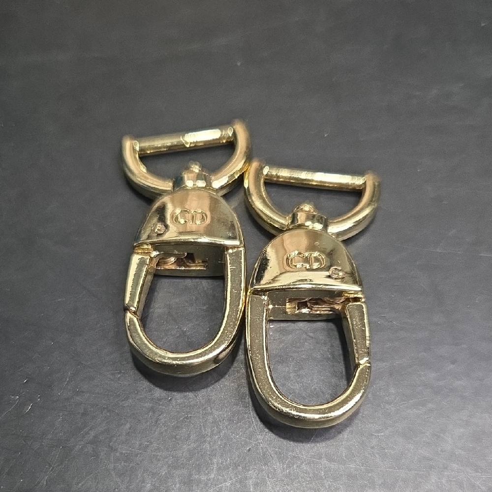 Luxurious Gold Keychain Clips